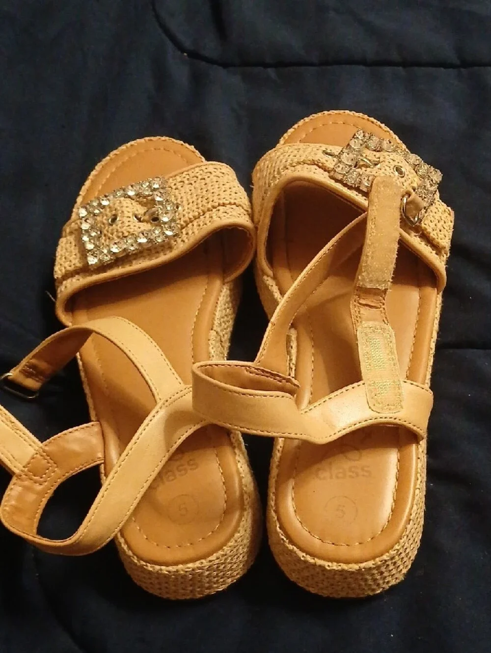 Tan Art Class Girls Sandals